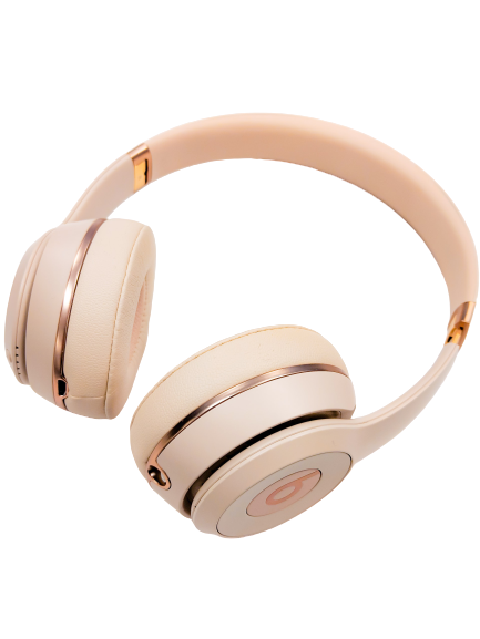Gold Beats Wireless Headphone